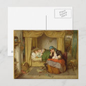 Het einde van een gelukkige dag briefkaart (Voorkant / Achterkant)