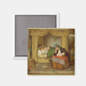 Het einde van een gelukkige dag magneet (Voorkant / Achterkant)