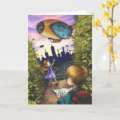 Het einde van het Hedge Maze Wenskaart Kaart (Gele Bloem)