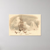 Het einde van het land. Cornwall Canvas Afdruk (Voorkant)