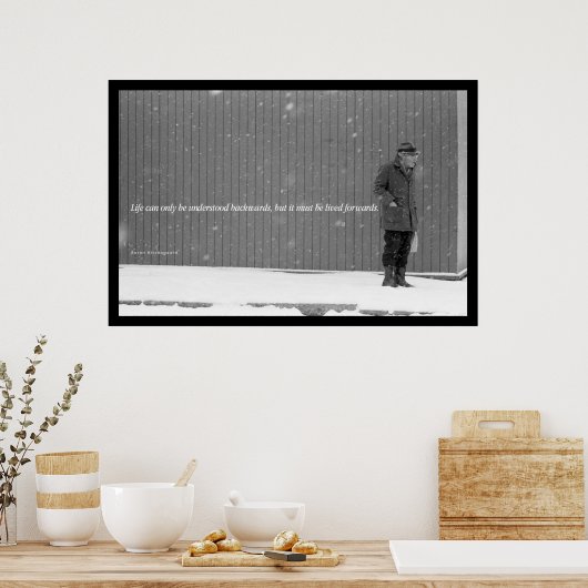 Het einde van het leven poster (Keuken)