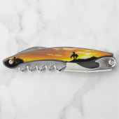 Het einde van het spoor kurkentrekker (Achterkant)