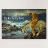 HET EINDE VAN HET SPOOR LEGPUZZEL (Horizontaal)