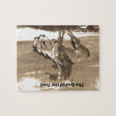 Het einde van het spoor legpuzzel (Horizontaal)