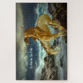 HET EINDE VAN HET SPOOR LEGPUZZEL (Verticaal)