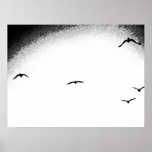 Het eindeloze luchtruim poster