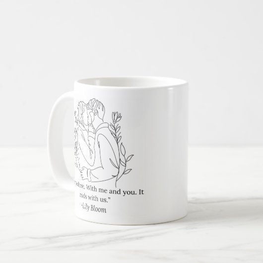 Het eindigt met onze Mok (Voorkant links)