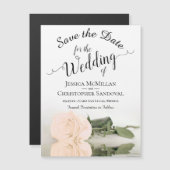 Het Elegant Roos Weddenschap van het Perzik sparen (Voorkant / Achterkant)