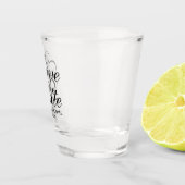 Het Elegant Weddenschap van het Manuscript sparen  Shot Glas (Rechts)