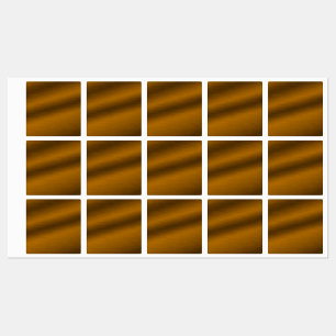 Het elegante Geborstelde Metaal van het Brons van Labels