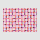 Het elegante kleurrijke monogram van het tissuepapier (Voorkant)