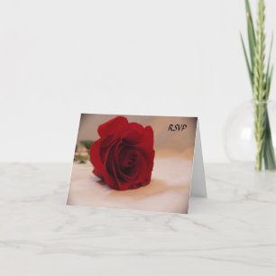 Het elegante Rood nam RSVP toe