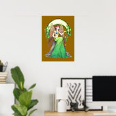 Het element aarde - Poster (Thuiskantoor)