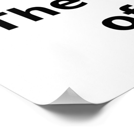 Het element ironisch poster (Hoek)