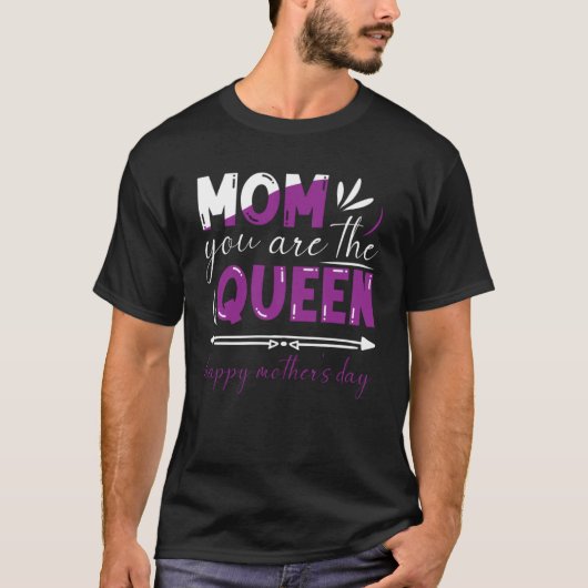 Het element van het leven is moeder 8 t-shirt (Voorkant)