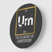 Het element van verwarring T-Shirt Grote Klok (Hoek)