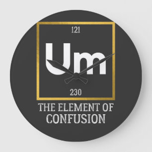 Het element van verwarring T-Shirt Grote Klok