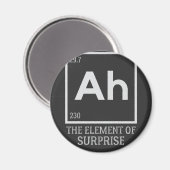 Het element verrassingen magneet (Voorkant / Achterkant)