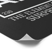 Het element verrassingen poster (Hoek)