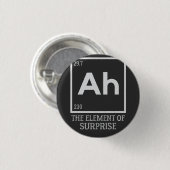 Het element verrassingen ronde button 3,2 cm (Voorkant /achterkant)