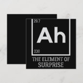 Het element verrassingen save the date (Voorkant / Achterkant)