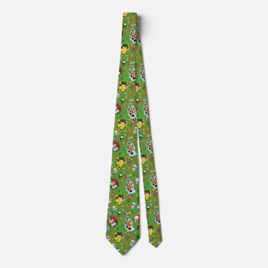 Het Elf en het Kerst Icons Pattern Stropdas (Voorkant)
