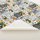 Het Elf Quote-patroon begroten Sherpa Deken (3/4)