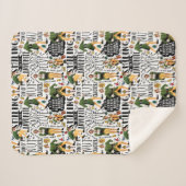 Het Elf Quote-patroon begroten Sherpa Deken (Voorkant (horizontaal))