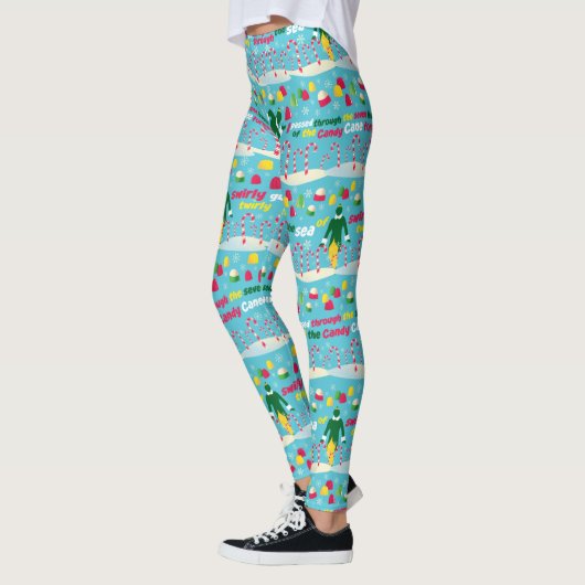 Het Elf Snoep Pattern Leggings (Links)