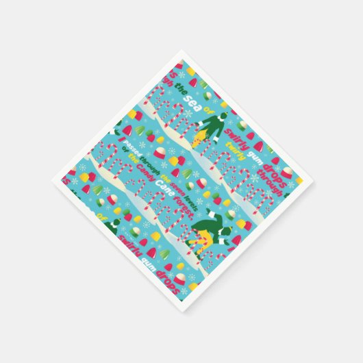 Het Elf Snoep Pattern Servet (Hoek)