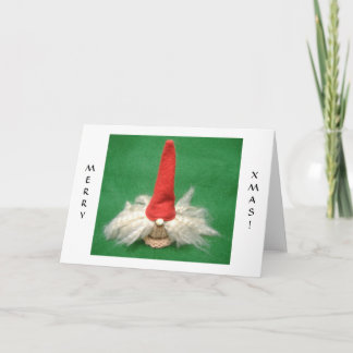 Het Elf van Kerstmis Feestdagen Kaart