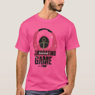 Het elimineren van excuses één spel per keer - Squ T-shirt