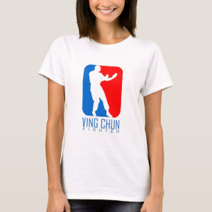 Het Embleem van de Vechter van Chun van Ving (Ip T-shirt