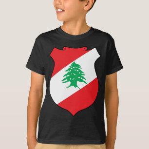 het embleem van Libanon T-shirt