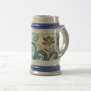 Het embleem van ware liefde - Vintage Bird Beer Ta Bierpul