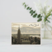 Het Empire State Building Briefkaart (Staand voorkant)