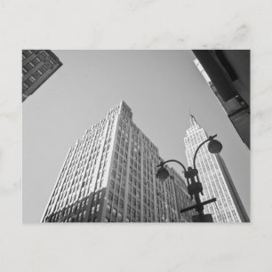 Het Empire State Building in New York Briefkaart