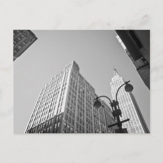 Het Empire State Building in New York Briefkaart