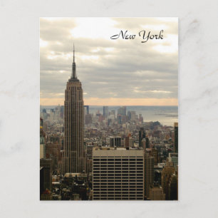 Het Empire State Building (Kleur) Briefkaart