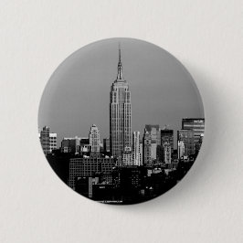 Het Empire State Building Ronde Button 5,7 Cm