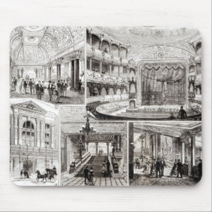 Het Empire Theater, het Leicester Square Muismat