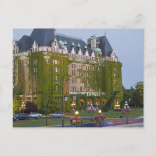 Het Empress Hotel in de binnenhaven in Briefkaart