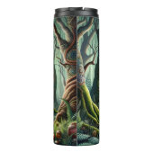 Het Enchanted Forest Deer Portal. Thermosbeker (Achterkant)