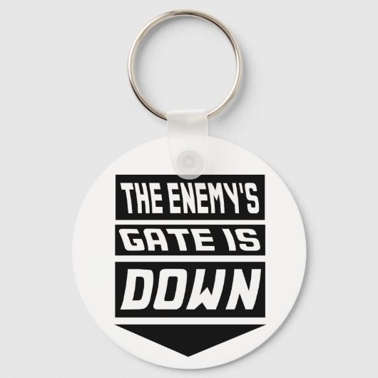 Het Enemy's gewas is omlaag. Sleutelhanger (Voorkant)