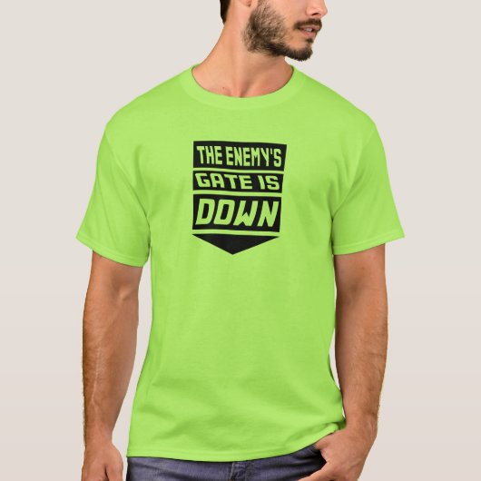 Het Enemy's gewas is omlaag T-shirt (Voorkant)