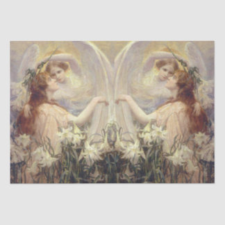 Het engel-bericht wordt losgekoppeld tissuepapier