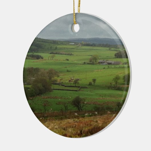 Het Engelse platteland Keramisch Ornament (Links)