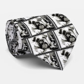 Het "English Bulldog"-Collectie Stropdas (Opgerold)