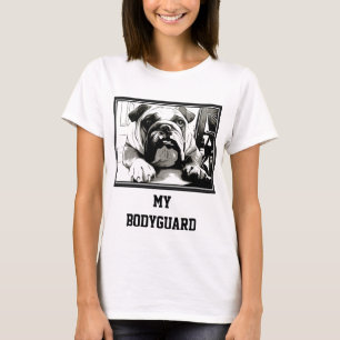 Het "English Bulldog"-Collectie T-shirt