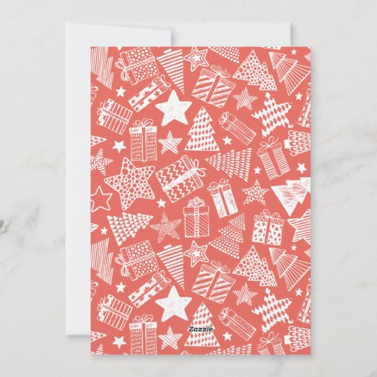 Het enige cadeau dat je met Kerstmis nodig hebt Feestdagenkaart (Achterkant)